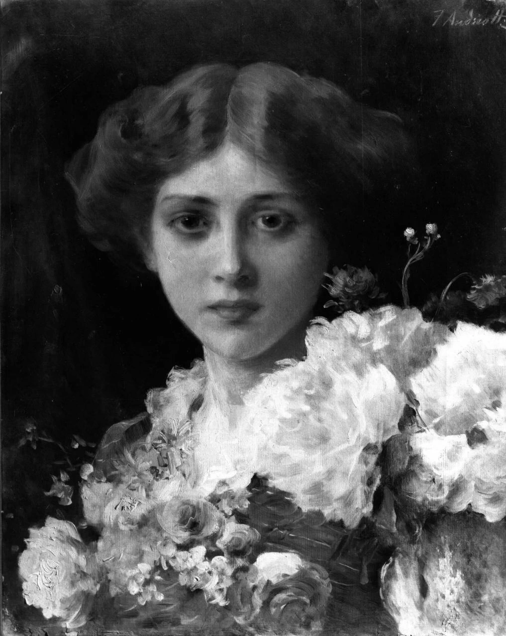 Ritratto di fanciulla con fiori - Ospedale di S. Maria Nuova, Firenze